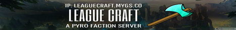 Banner for League Craft Minecraft server