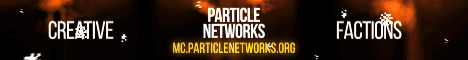 Banner for Particle Factions Minecraft server