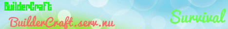 Banner for BuilderCraft Minecraft server