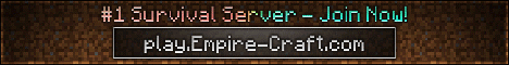 Banner for EMPIRE CRAFT server
