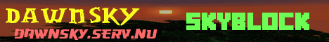 Banner for DawnSky Minecraft server