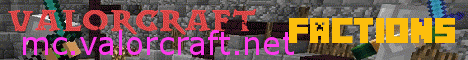 Banner for ValorCraft Cracked: Survival | SkyBlock | AcidIsland Minecraft server