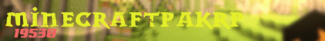Banner for Minecraft Pak RP server