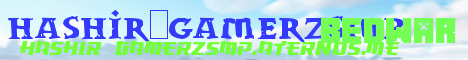 Banner for Hashir_GamerzSMP server