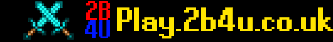 Banner for 2B4U - 2Bad4U - Anarchy - 1.12.2 - Dupes Minecraft server