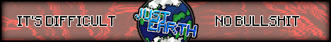 Banner for justearth Minecraft server