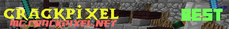 Banner for Crackpixel Minecraft server