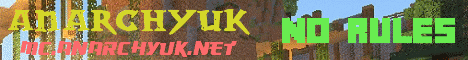Banner for AnarchyUK Minecraft server