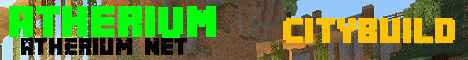 Banner for Atherium.net Minecraft server
