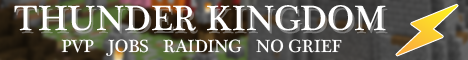 Banner for Thunder Kingdom Minecraft server