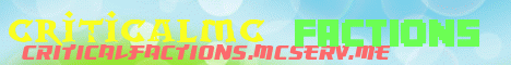 Banner for CriticalMC server