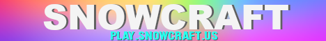 Banner for SnowCraft Minecraft server