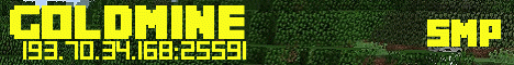 Banner for GoldMine Minecraft server