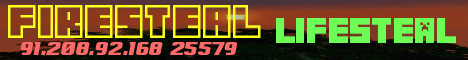 Banner for FireSteal server