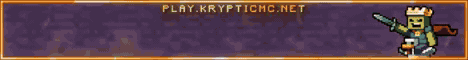 Banner for ★ KRYPTICMC ★ server