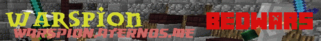 Banner for Warspion Network Minecraft server