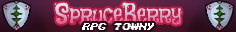Banner for Spruceberry Minecraft server
