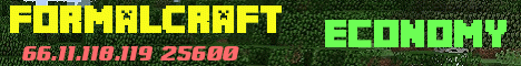 Banner for FormalCraft Minecraft server