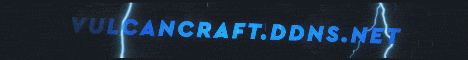 Banner for VulcanCraft Minecraft server