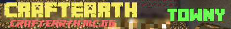 Banner for CraftEarth Minecraft server