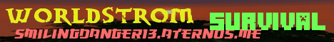 Banner for WorldStrom Minecraft server