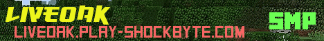 Banner for LIVEOAK Minecraft server