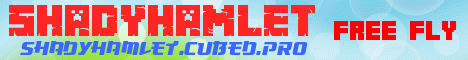 Banner for The Shady Hamlet (Skyblock) Minecraft server