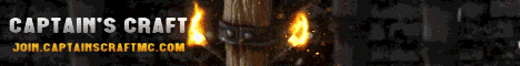 Banner for Captain's Craft - Survival Minecraft server