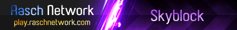 Banner for Rasch Network Minecraft server