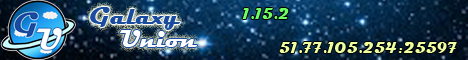 Banner for Galaxy Union server