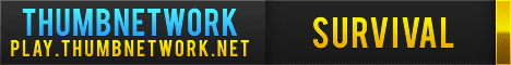 Banner for ThumbNetwork Minecraft server