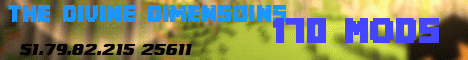 Banner for The Divine Dimensoins Minecraft server