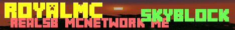 Banner for RoyalMC server