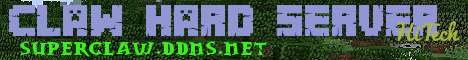 Banner for Claw Hard Server Minecraft server