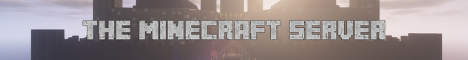 Banner for The Minecraft Server Minecraft server