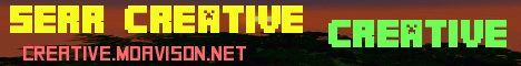 Banner for Serr Network | Creative Minecraft server