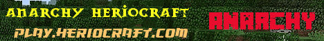 Banner for Anarchy HerioCraft Minecraft server
