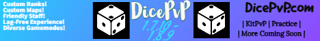 Banner for DicePvP Minecraft server