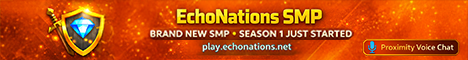Banner for EchoNations SMP server