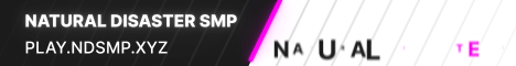 Banner for Natural Disaster Survival server
