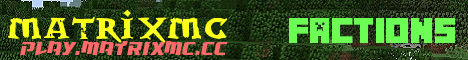 Banner for MatrixMc Minecraft server