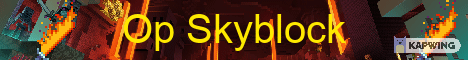 Banner for op skyblock server