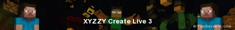 Banner for XYZZY Create Live 3 Minecraft server