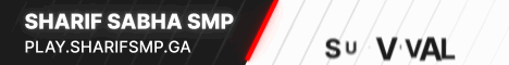 Banner for Sharif SMP Minecraft server