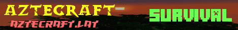 Banner for AzteCraft Minecraft server