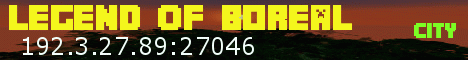 Banner for Legend Of Boreal Minecraft server