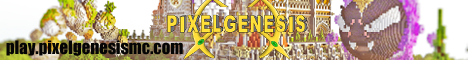 Banner for PixelGenesis Minecraft server