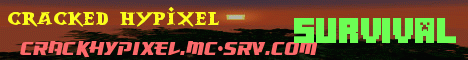 Banner for Cracked Hypixel Minecraft server