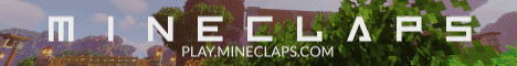 Banner for Mineclaps Minecraft server