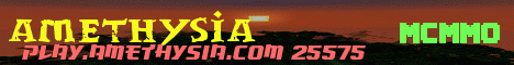 Banner for Amethysia Minecraft server